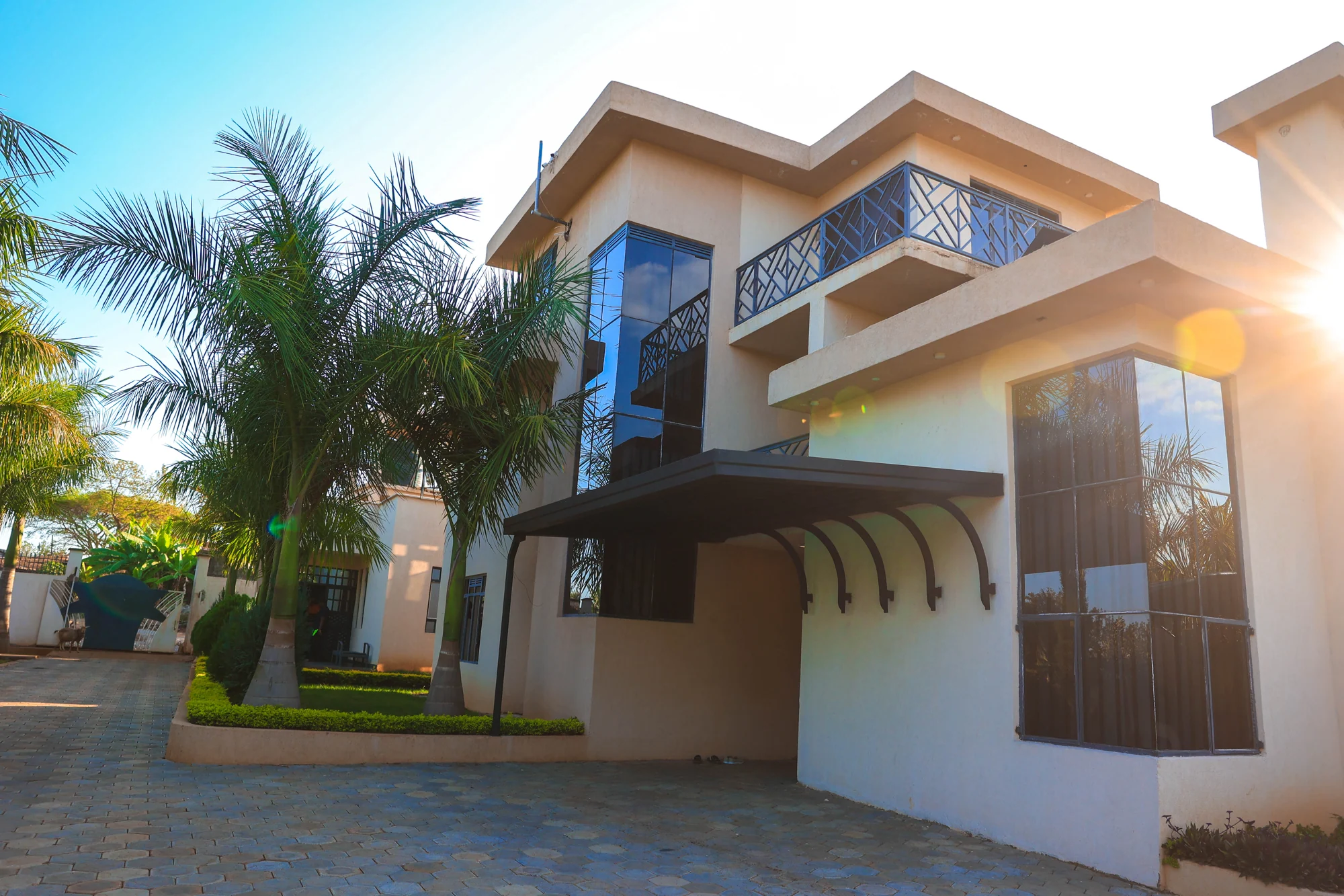 Main House Exterior at Lela Residence