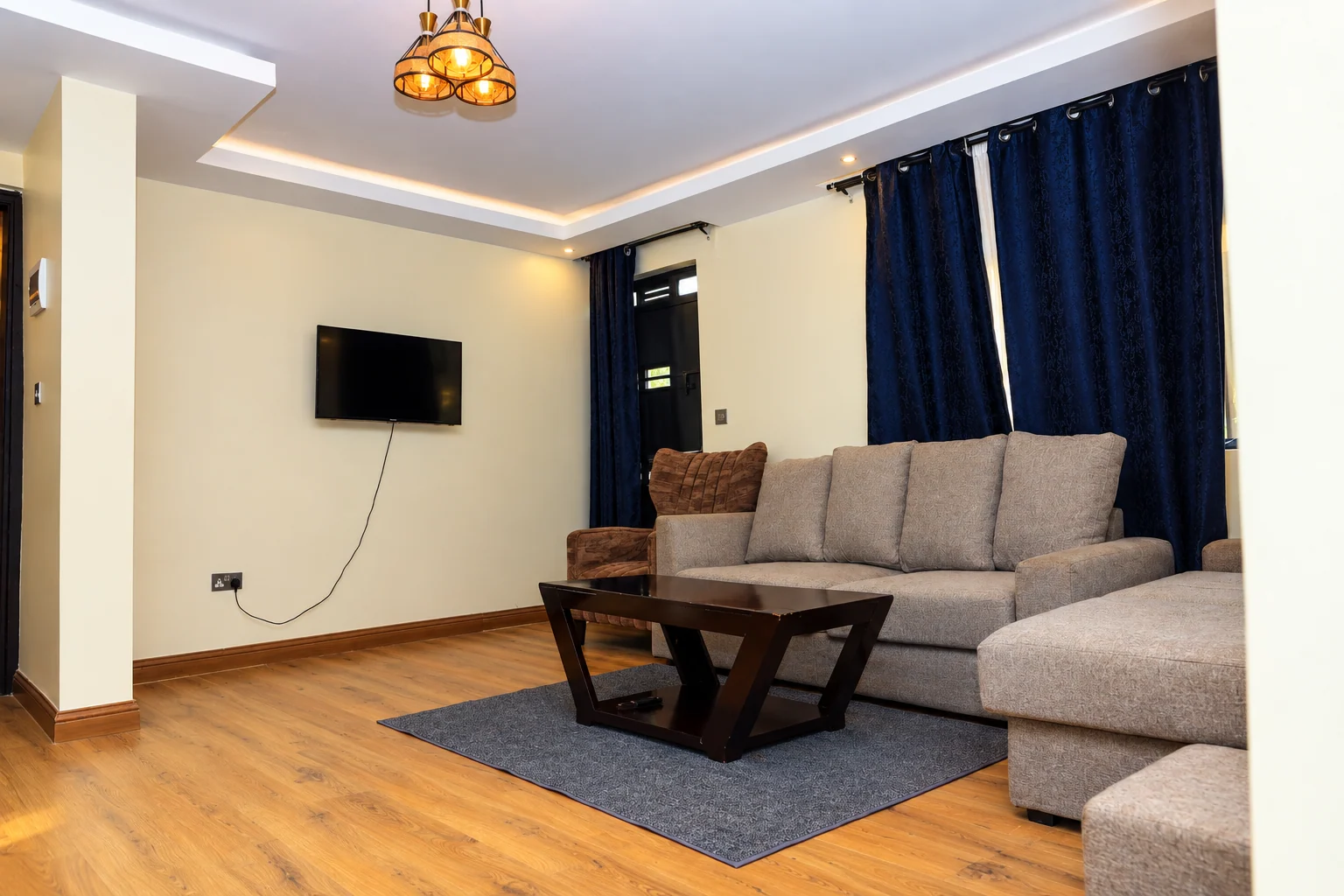 Main House Interior at Lela Residence