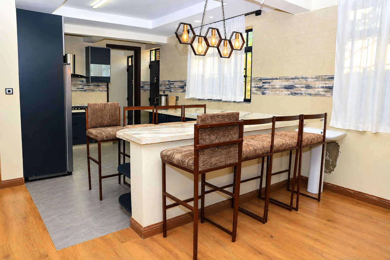 Main House Interior at Lela Residence