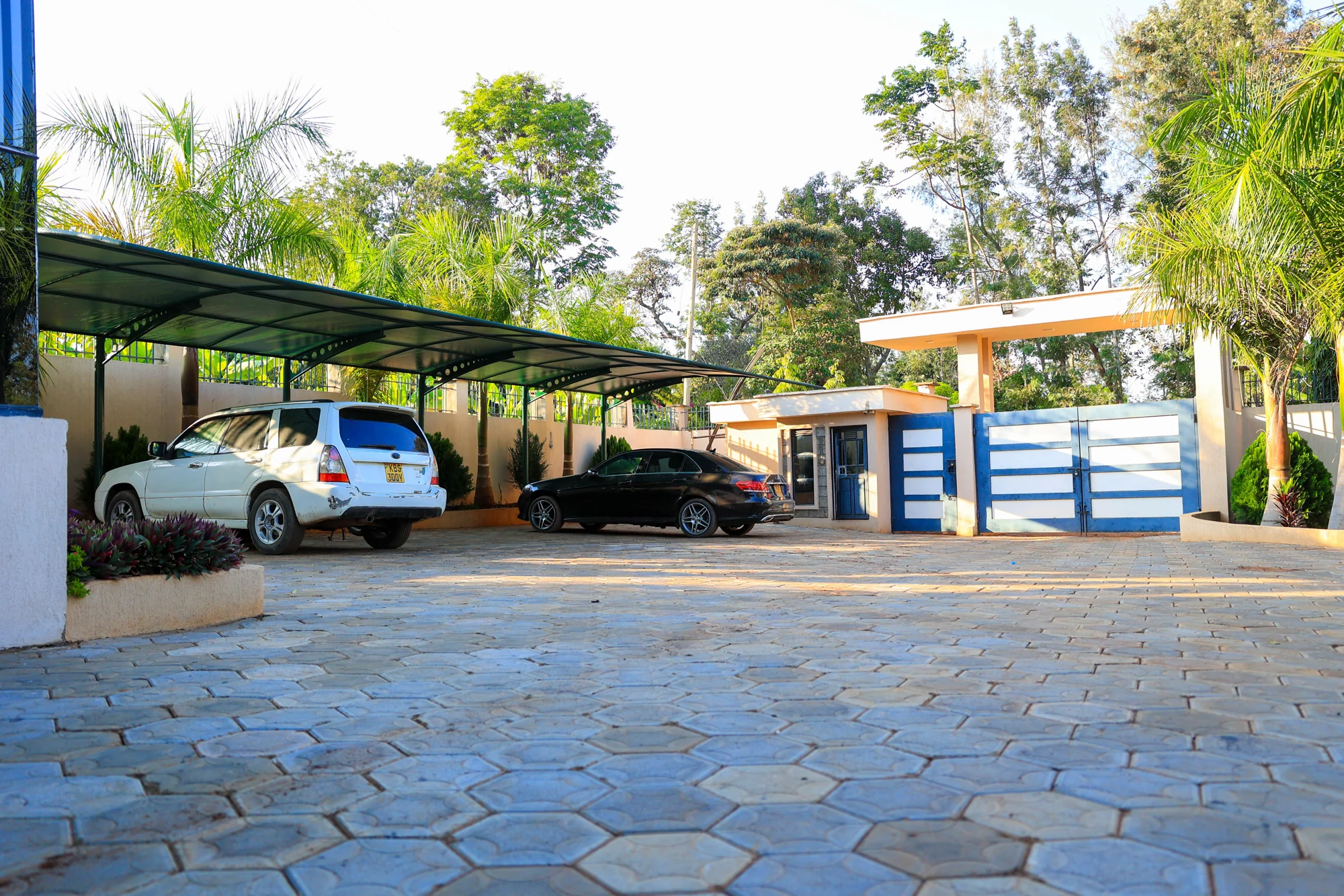 Parking at Lela Residence
